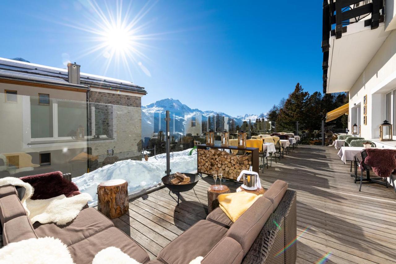 Berghotel Randolins Сейнт Мориц Екстериор снимка