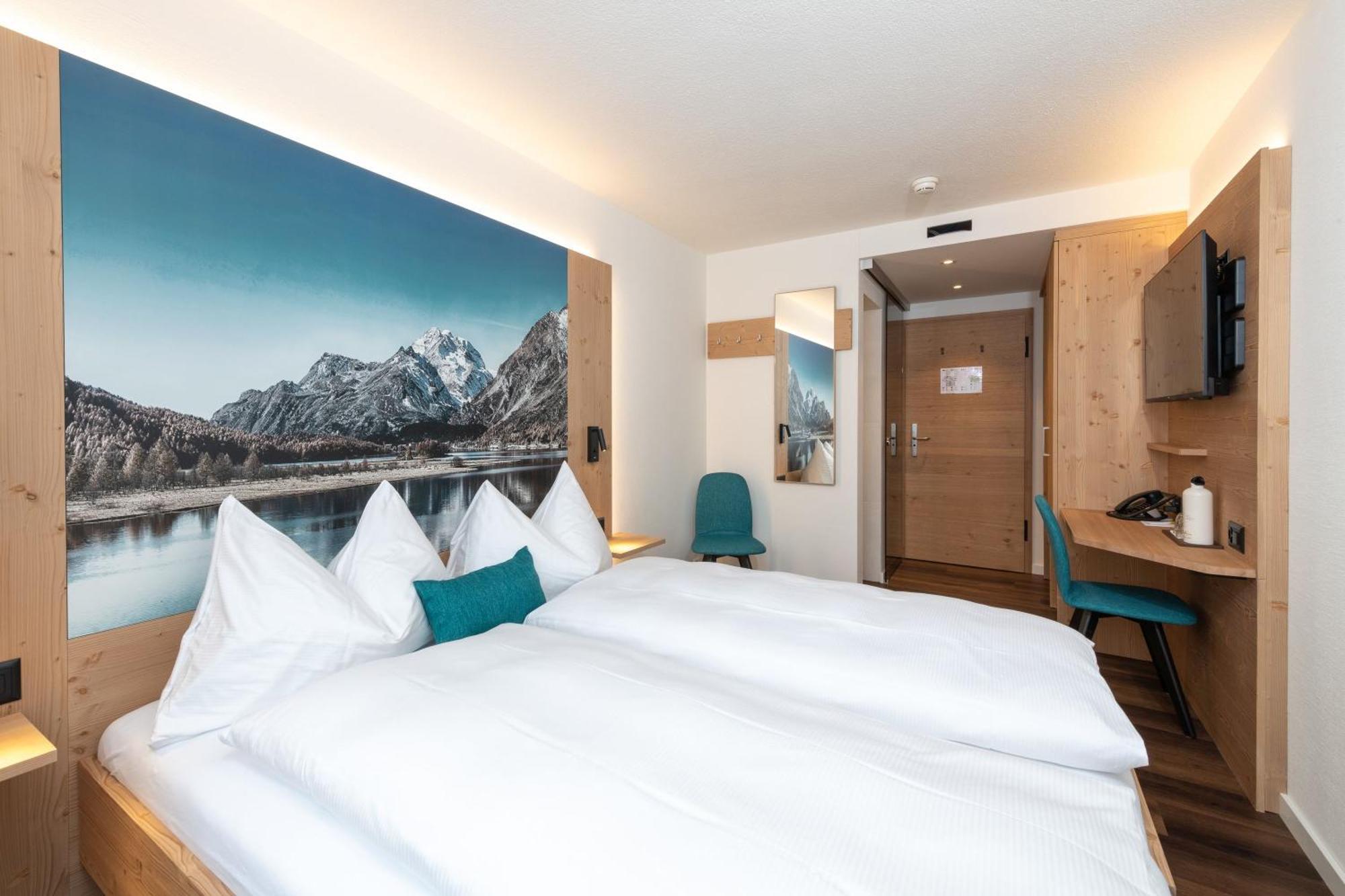Berghotel Randolins Сейнт Мориц Екстериор снимка