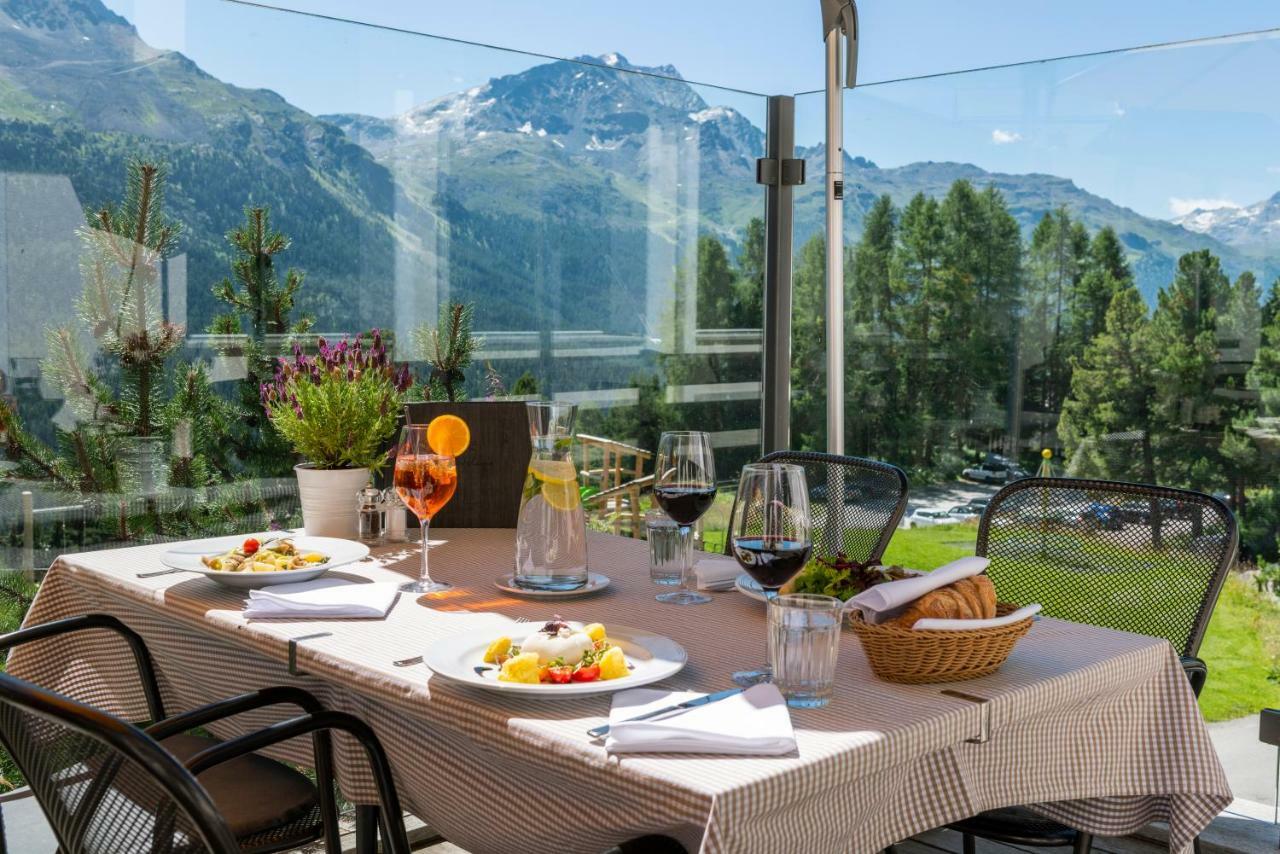 Berghotel Randolins Сейнт Мориц Екстериор снимка
